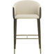 Kylin 41.75 inch Dillon Cream / Bravo Ash Barstool